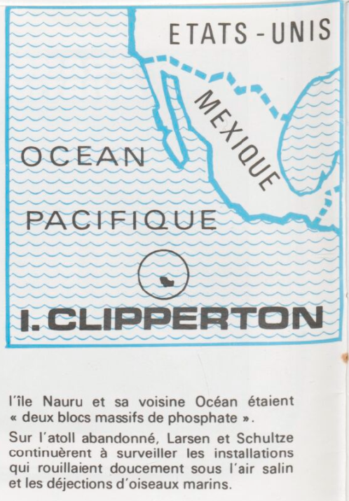 Carte de Clipperton 1979