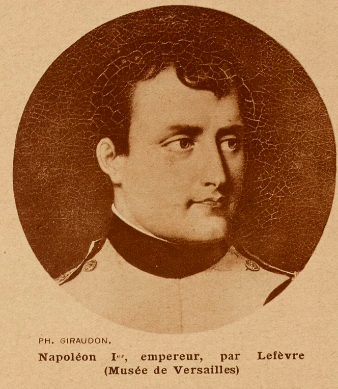 Portrait Napoléon, Lefevre, 1930